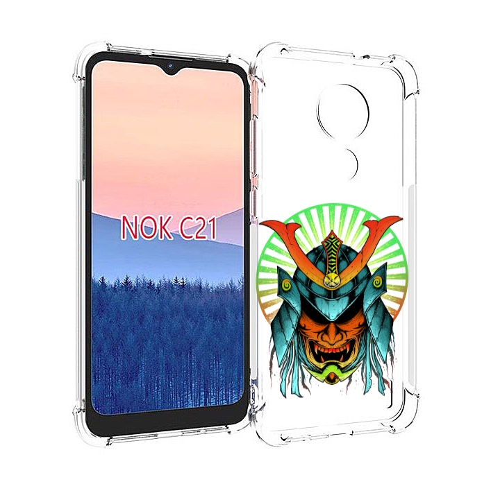 

Чехол MyPads ешимитсу рисунок для Nokia C21, Прозрачный, Tocco