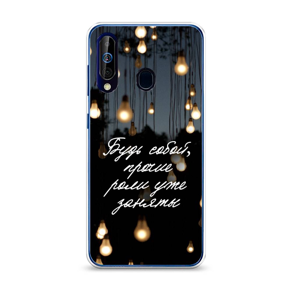 

Чехол Awog на Samsung Galaxy A60/M40 "Будь собой", Разноцветный, 28250-6