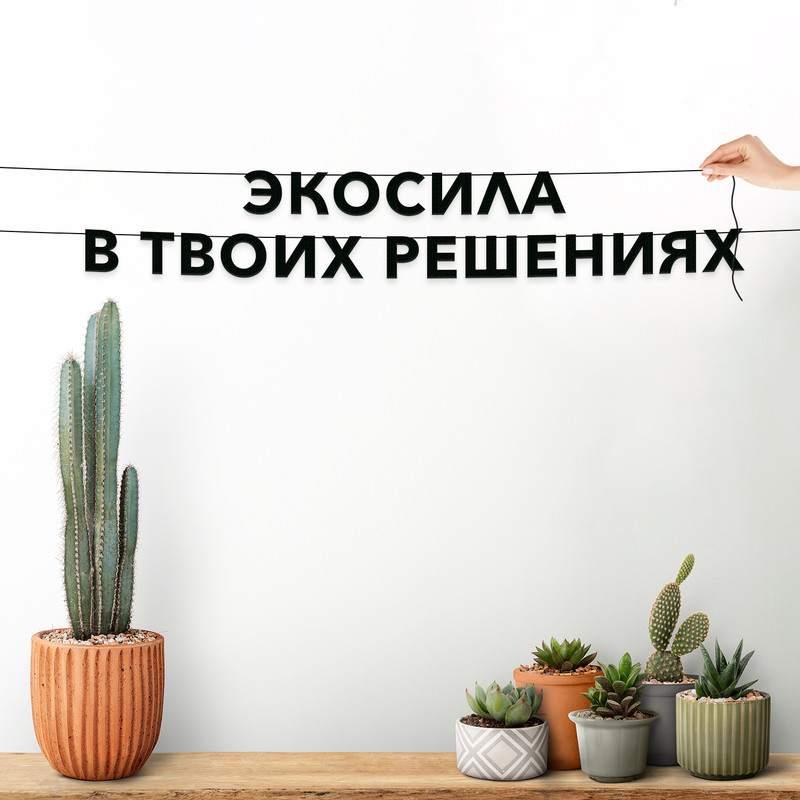 

Гирлянда-растяжка Экосила в твоих решениях VN241 черная, Черный, Экосила в твоих решениях