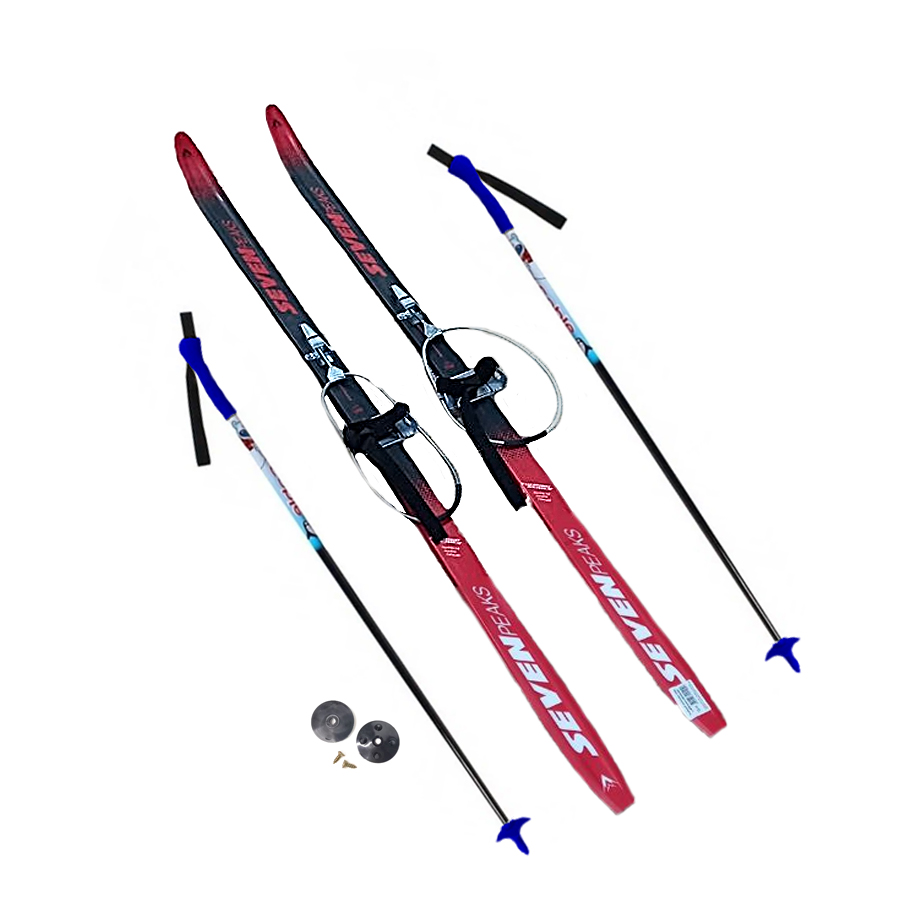 

Лыжный комплект с кабельным креплением 120 см STC степ Seven Peaks black/red, 120 см степ Seven Peaks black/red