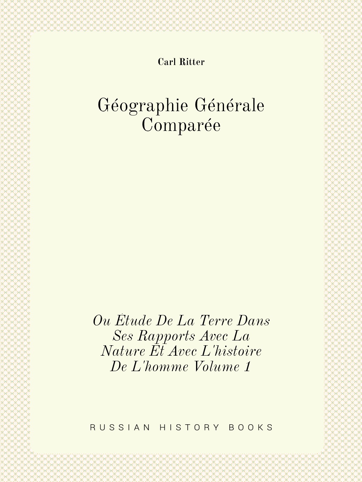 

Geographie Generale Comparee