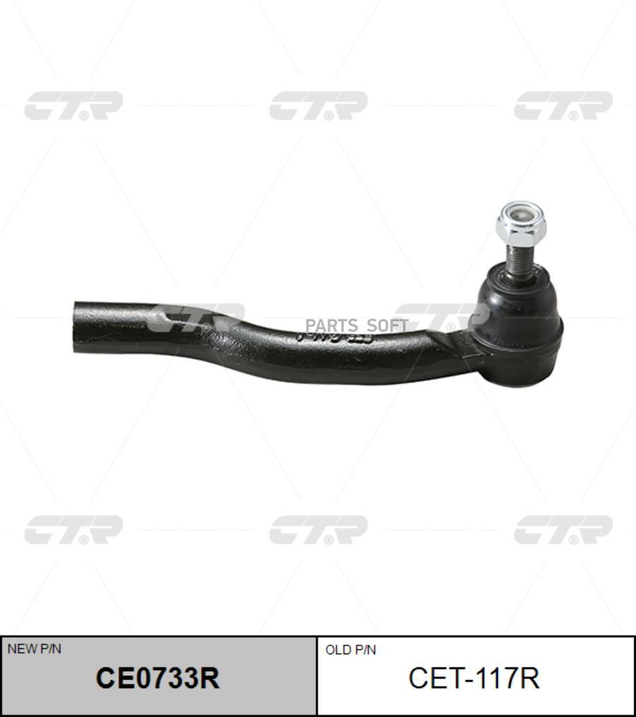 

/ Ce0733r Наконечник Рулевой Тяги | Прав | Cet-117r Nsin0013744667 CTR арт. CET117R