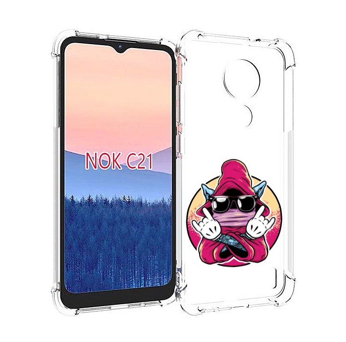 

Чехол MyPads йоу для Nokia C21, Прозрачный, Tocco
