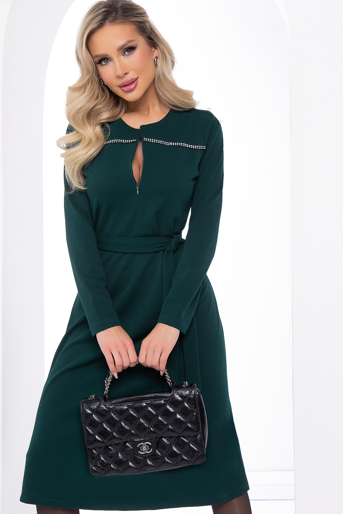 

Платье женское LT Collection Розмари зеленое 50 RU, Зеленый, Розмари