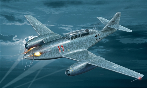 фото Сборная модель italeri 1/48 messerschmitt me 262 b-1a /u1 2679