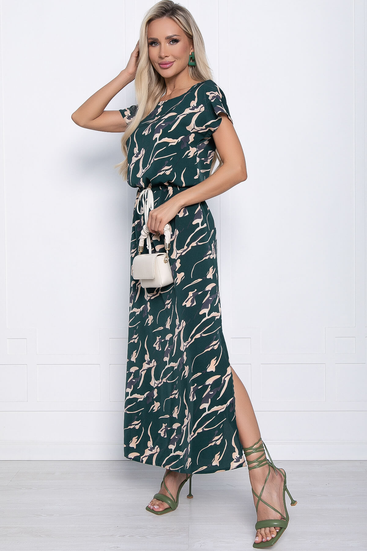 

Платье женское LT Collection Мэри зеленое 46 RU, Зеленый, Мэри