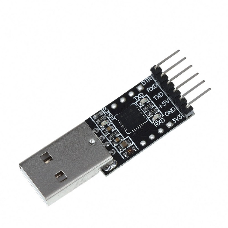 

Преобразователь USB - UART на CP2102 6-pin, Синий