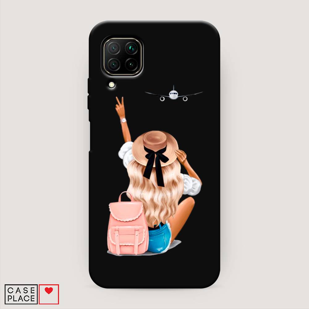 

Чехол Awog на Huawei Nova 7i "Автостопом самолетом", Разноцветный, 611852-1