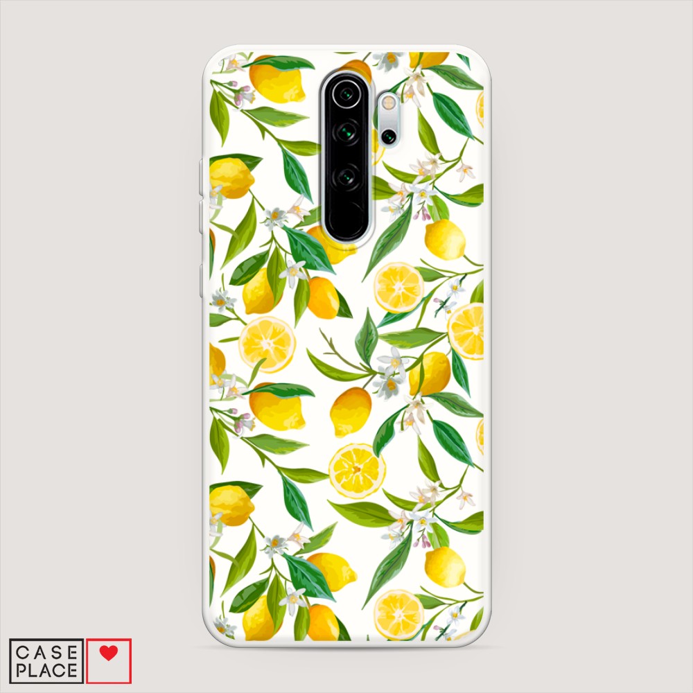 

Матовый силиконовый чехол "Сочные лимоны" на Xiaomi Redmi Note 8 Pro