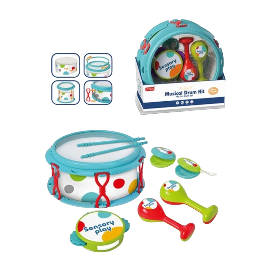 Набор музыкальных инструментов Наша Игрушка 8пр. 201239121