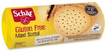 

Печенье Dr.Schar Maxi Sorrisi с шоколадным кремом 250 г