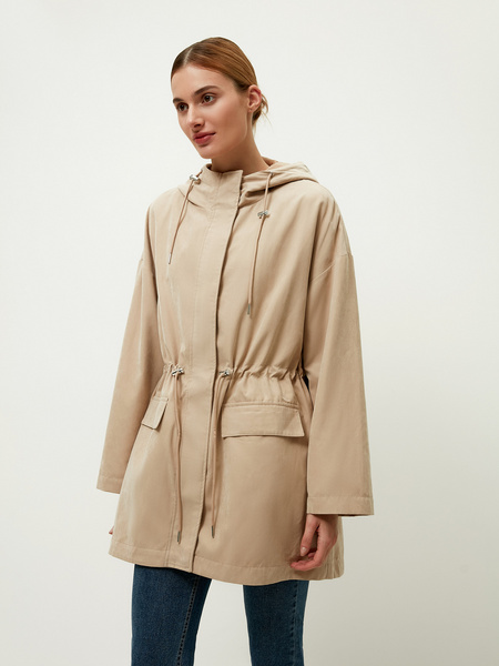 

Ветровка женская ZARINA 2264419119-62 бежевая 2XL, 2264419119-62