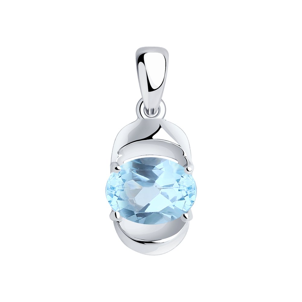 

Кулон из серебра Diamant 94-330-00760-1, топаз, 94-330-00760-1