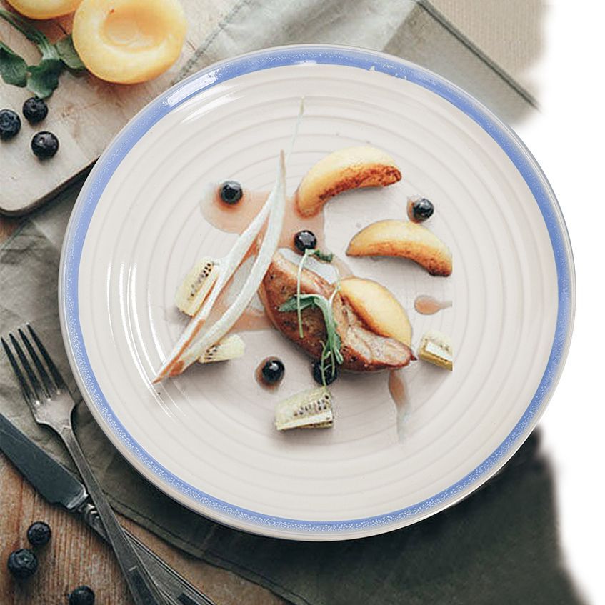 

Набор посуды White Stoneware тарелки обеденные 20,5 см 4 шт., Тарелки White Stoneware