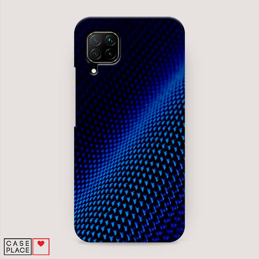 

Чехол Awog "Синий карбон" для Huawei Nova 7i, 611820-2