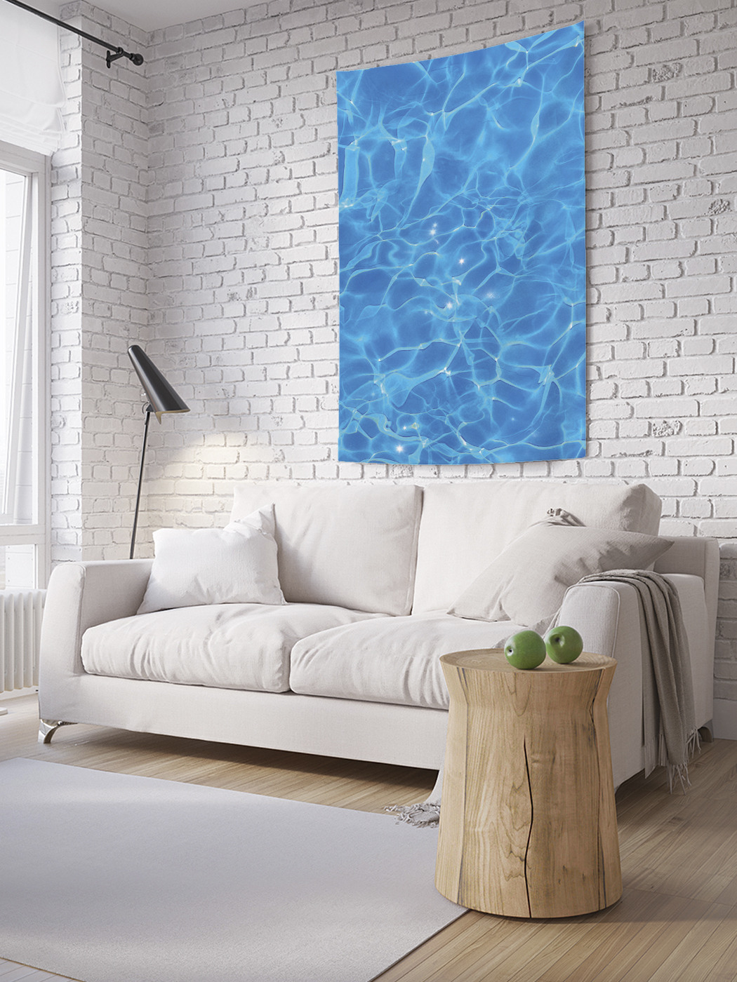 

Вертикальное фотопанно на стену JoyArty Рябь на воде 100x150 см, Рябь на воде