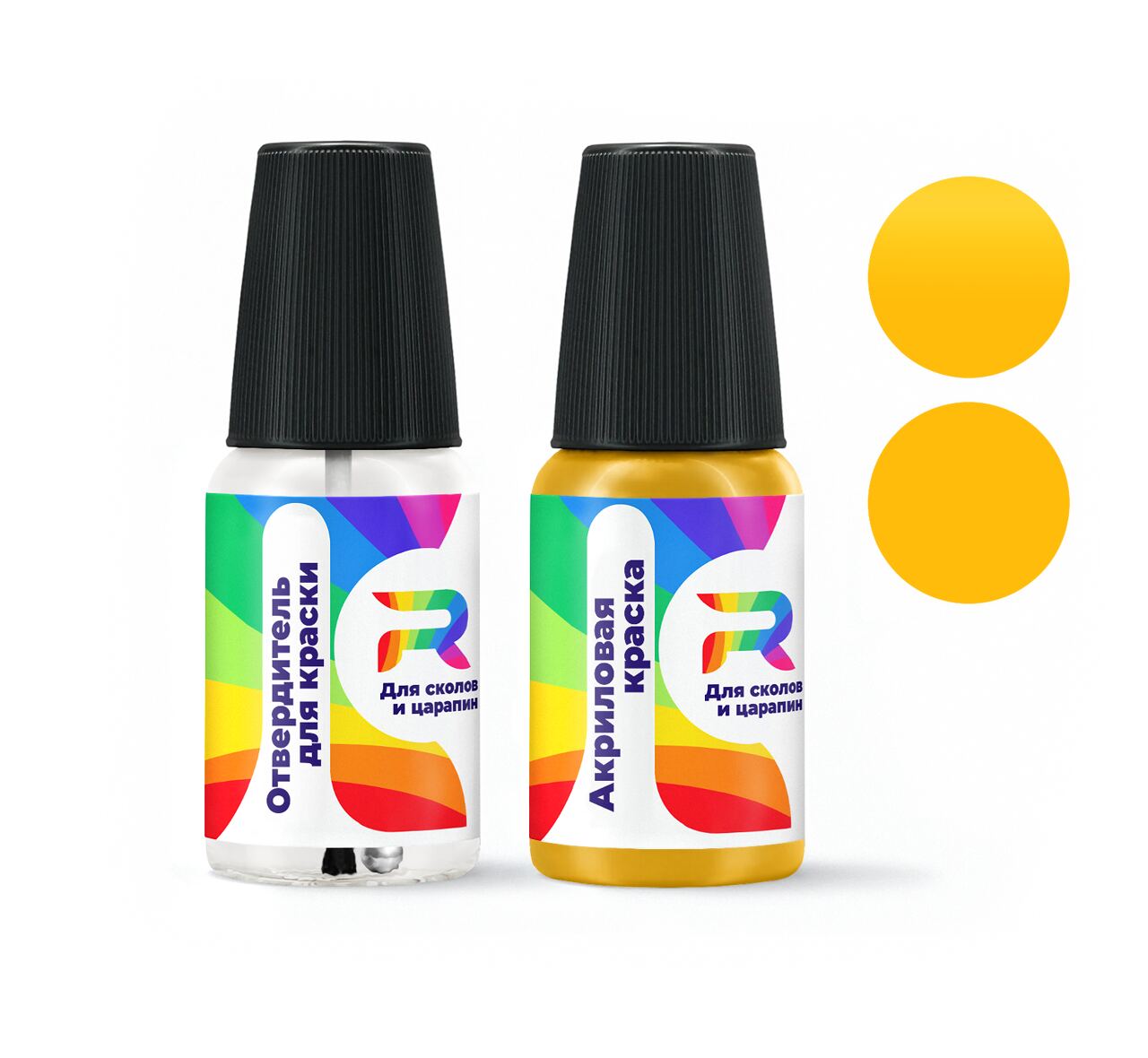 

Подкраска для сколов и царапин авто Mercury M7121D, 4FNAXPD, FA7121D, Screaming Yellow