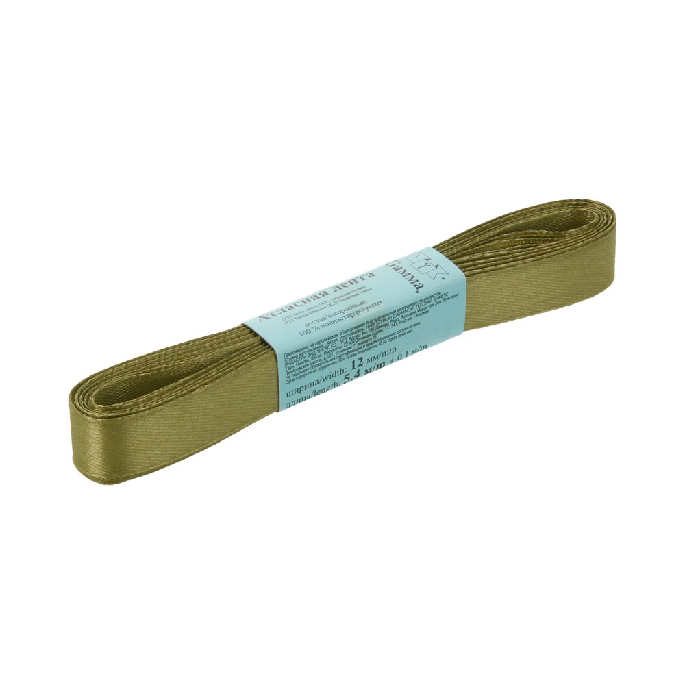 

Gamma 12 мм, 10х54 м, №130, хаки, 12 мм, 10х54 м, №130, хаки