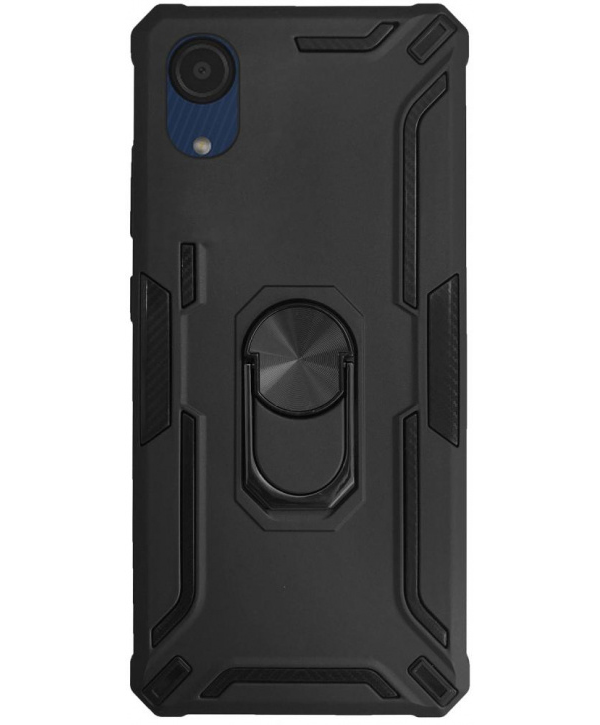 

Клип-кейс Gresso Antishock для Samsung Galaxy A03 Core (черный), Antishock для Samsung Galaxy A03 Core (черный)