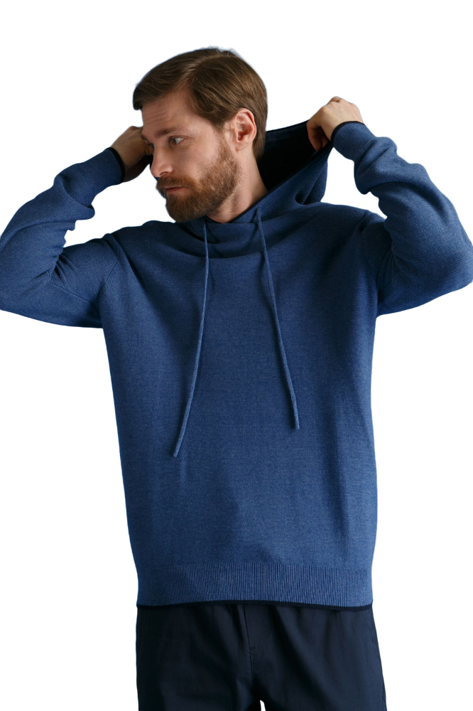 

Джемпер мужской Baon B6322009 синий 3XL, B6322009