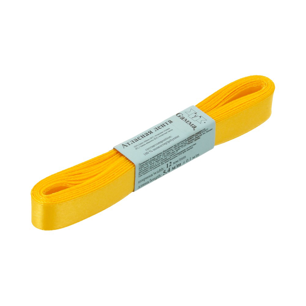 

Gamma 12 мм, 5,4 м, № 020, цвет желтый, 12 мм, 5,4 м, № 020, цвет желтый