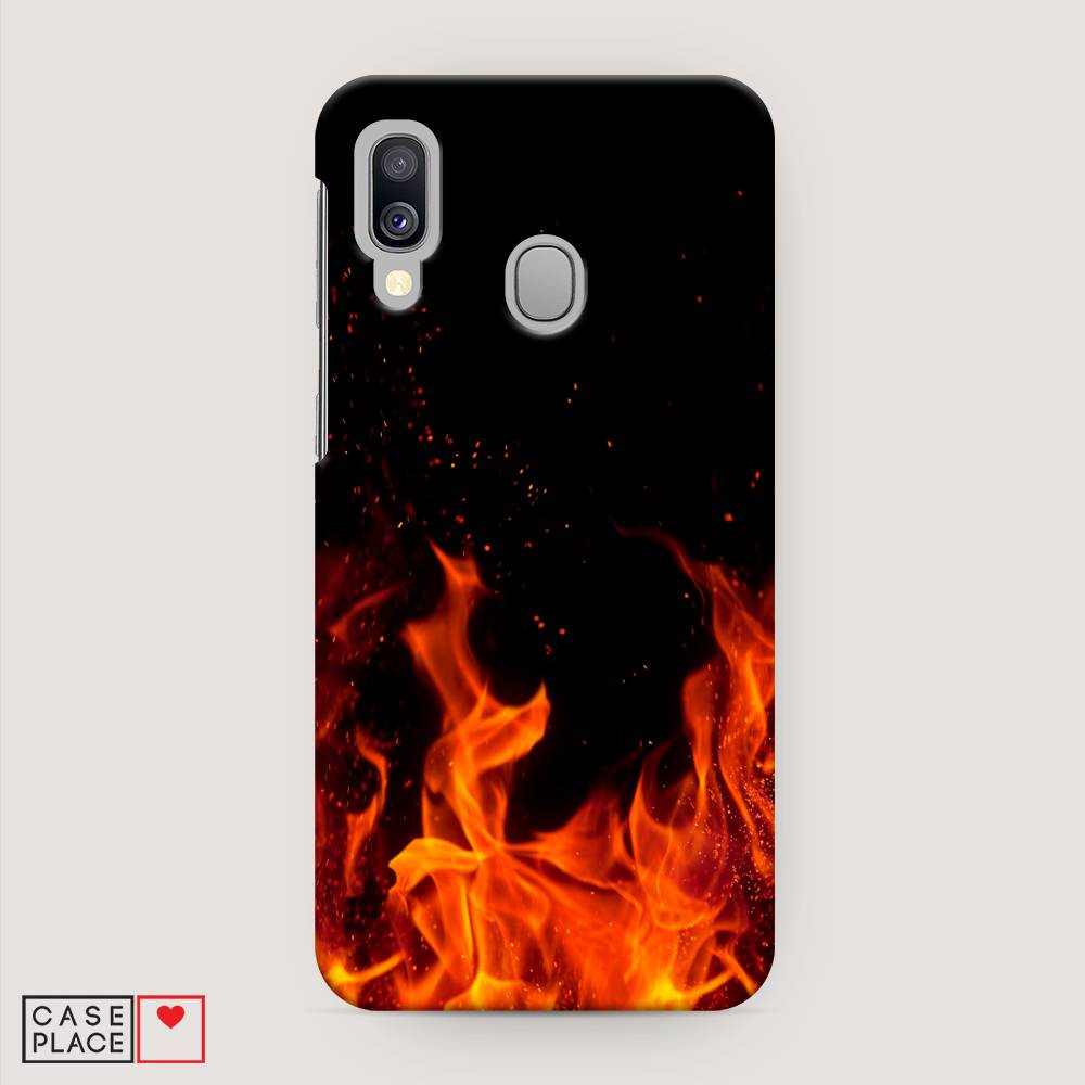 

Пластиковый чехол "Все в огне" на Samsung Galaxy A40