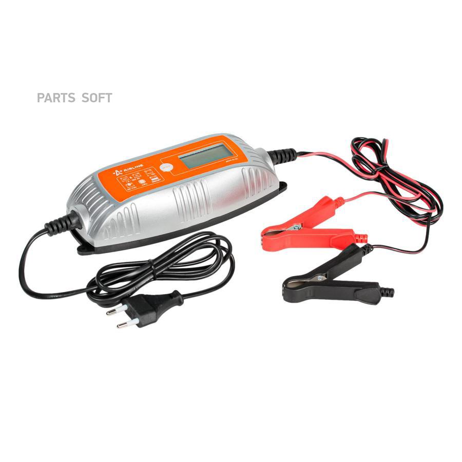 Зарядное Устройство Airline 612 В 4 А Автоматическое Интеллектуальное Lcd Дисплей Электро 301600₽