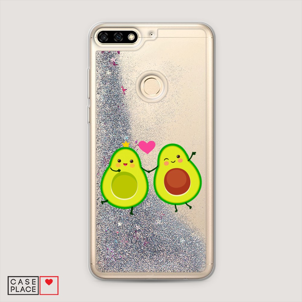 

Чехол Awog на Honor 7C/7A Pro/Y6 Prime 2018 "Авокадо любят", Разноцветный, 64591-1