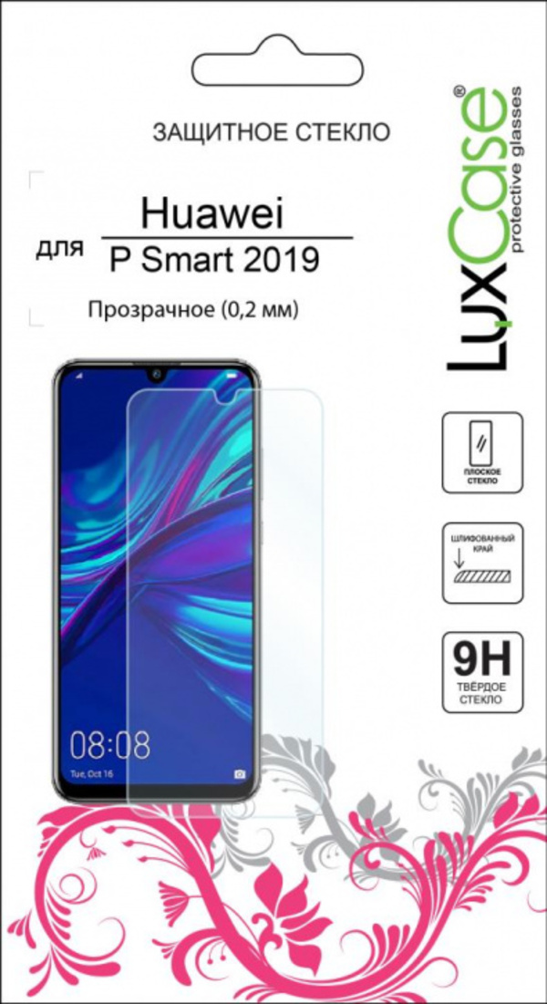 фото Защитное стекло luxcase glass для huawei p smart 2019 (глянцевое)