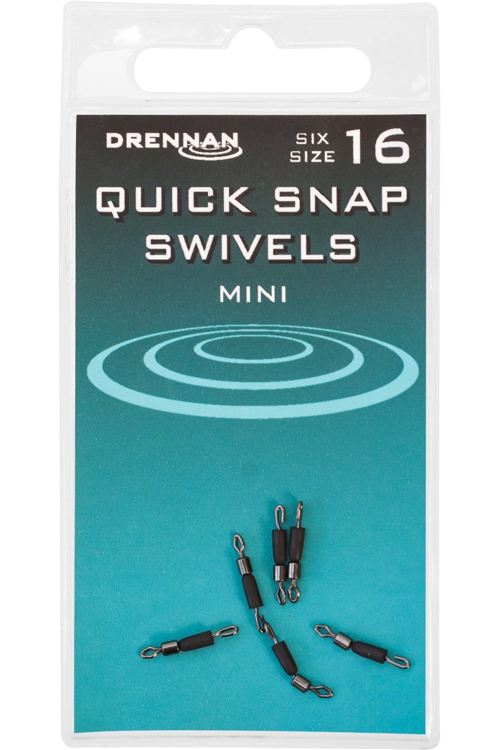 

Рыболовный вертлюг Drennan Quick Snap Swivel 4 кг, 6 шт., Quick Snap Swivel