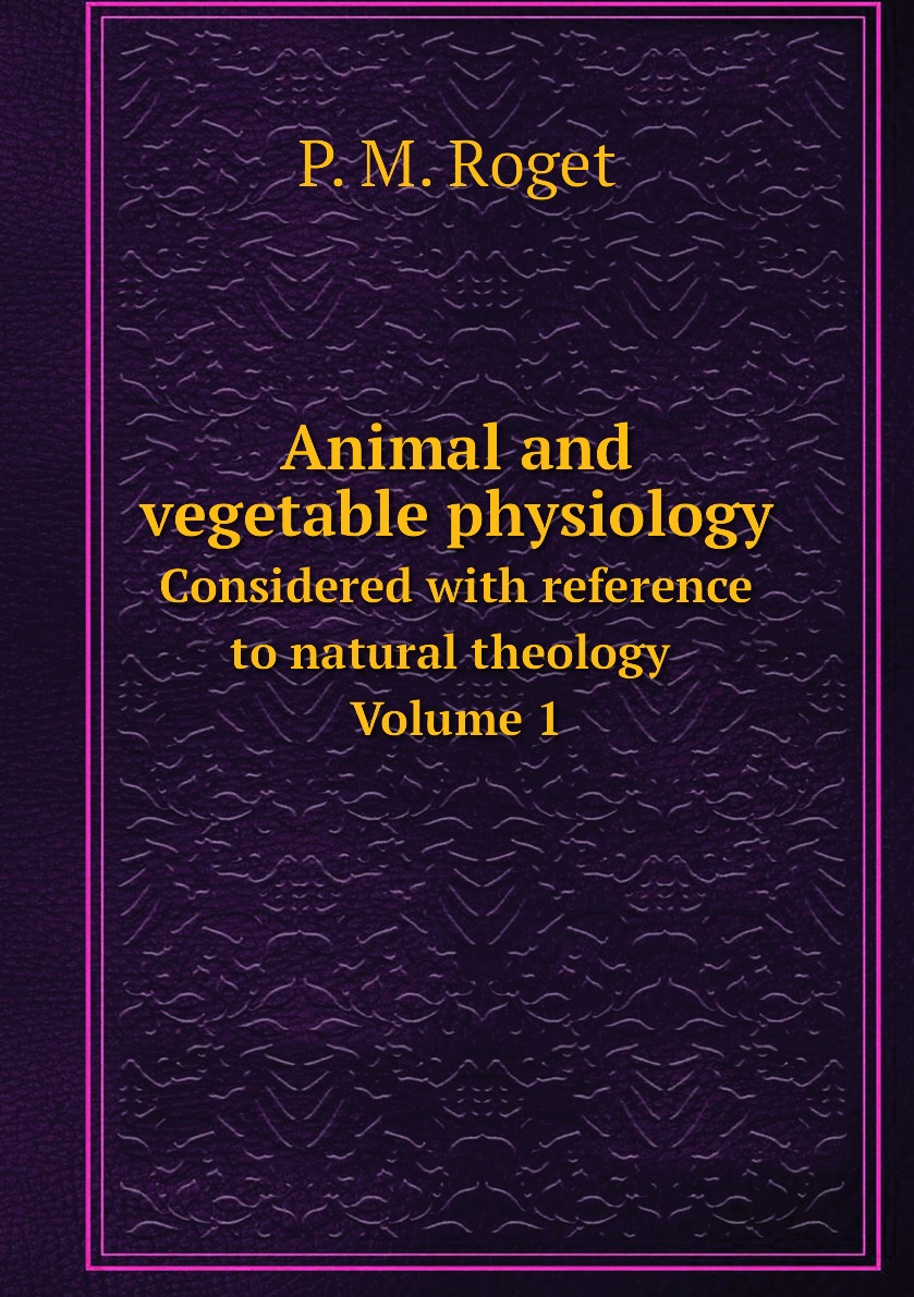 

Animal and vegetable physiology