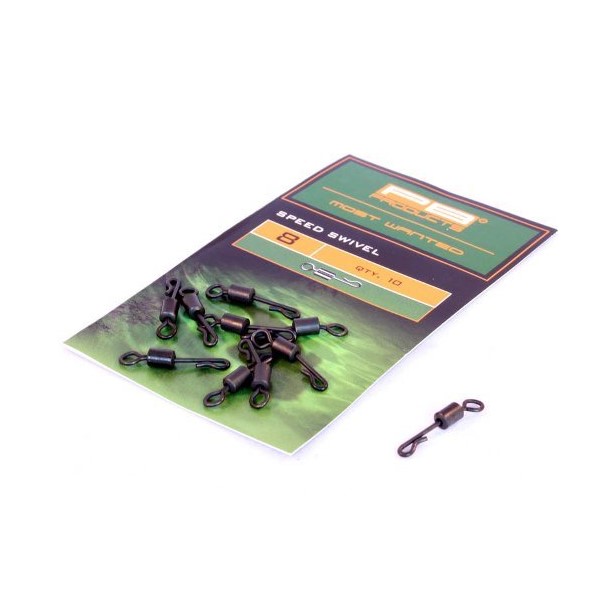 

Рыболовный вертлюг PB Products Speed Swivel 19 кг, 10 шт., Speed Swivel