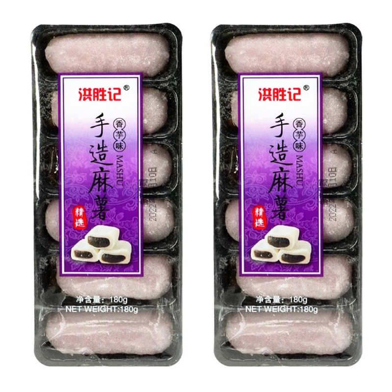 

Моти Hongshengji со вкусом таро, 2 шт. по 180 г