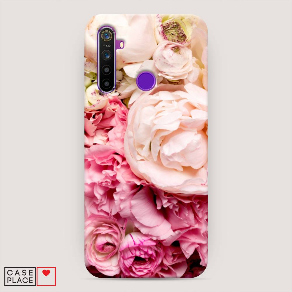 

Пластиковый чехол "Пионы яркие" на Realme 5, 251520-6
