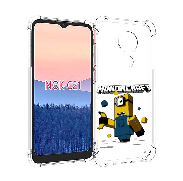 

Чехол MyPads миньон для Nokia C21, Прозрачный, Tocco