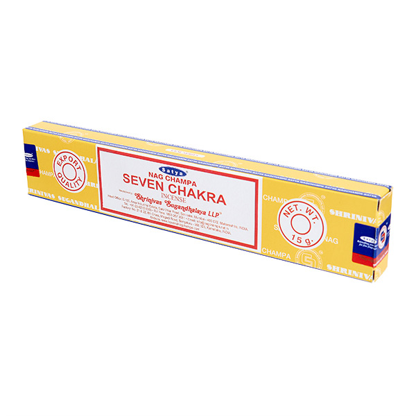 

Благовоние Седьмая чакра (Seven Chakra incense sticks) Satya | Сатья 15г