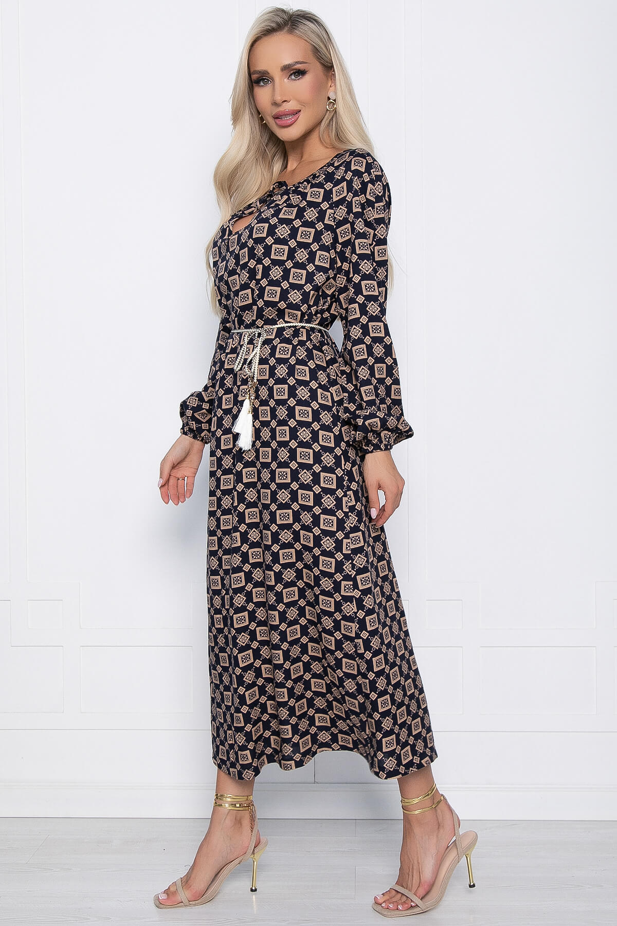 

Платье женское LT Collection Аура синее 50 RU, Синий, Аура