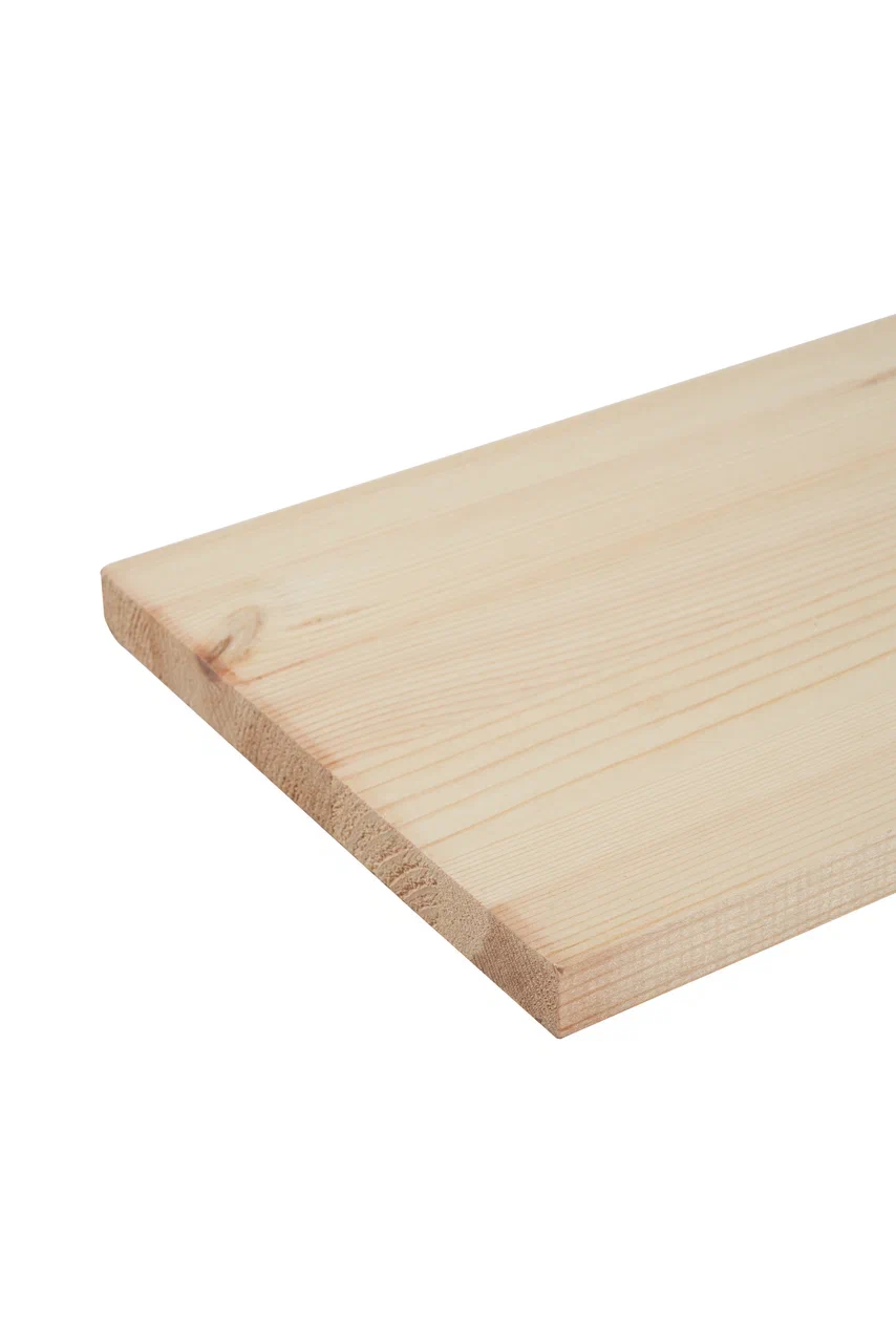Щит мебельный Ангара 18х400х800 мм, хвоя, сорт АВ