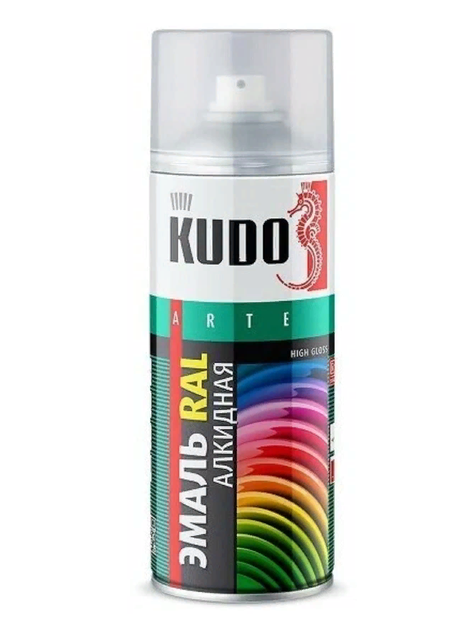 

Краска-Спрей Kudo Универсальная Ral 6005 Зеленый Мох (520 Мл) KUDO ku06005