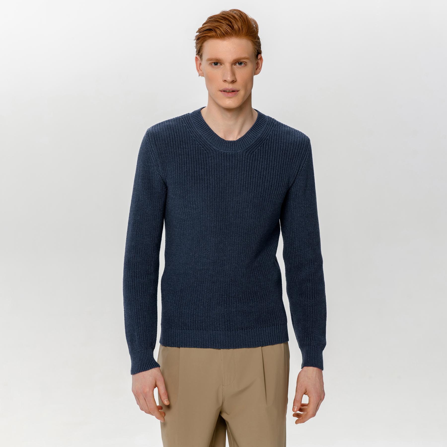 

Джемпер мужской Scandica Bjorn синий 56 RU, C1060JUMM