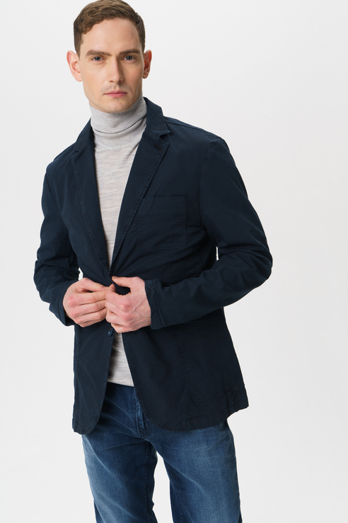 

Пиджак мужской Guess M02N09WCRK1 синий S, M02N09WCRK1