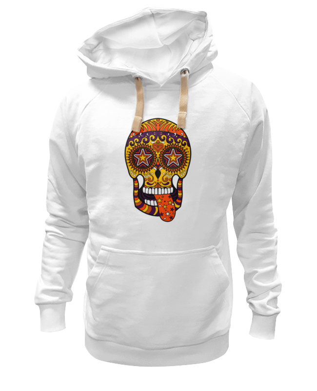 

Худи унисекс Printio Psyscull белое XL, Белый, Psyscull