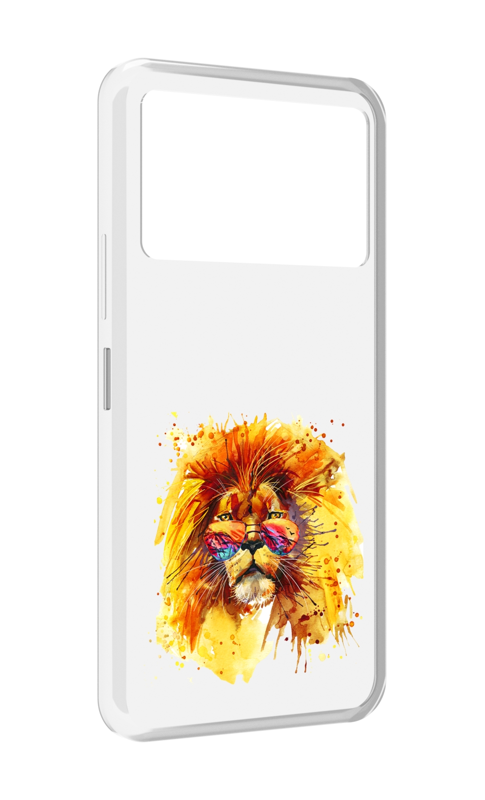 

Чехол MyPads лев в очках для Infinix NOTE 12 VIP (X672), Прозрачный, Tocco
