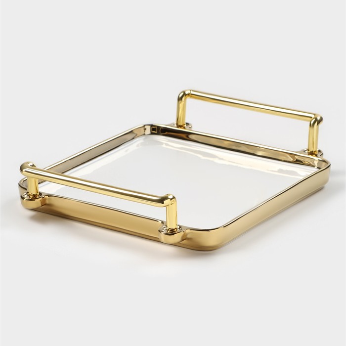 

Блюдо керамическое для подачи Gold, 18,8x23x4,6 см