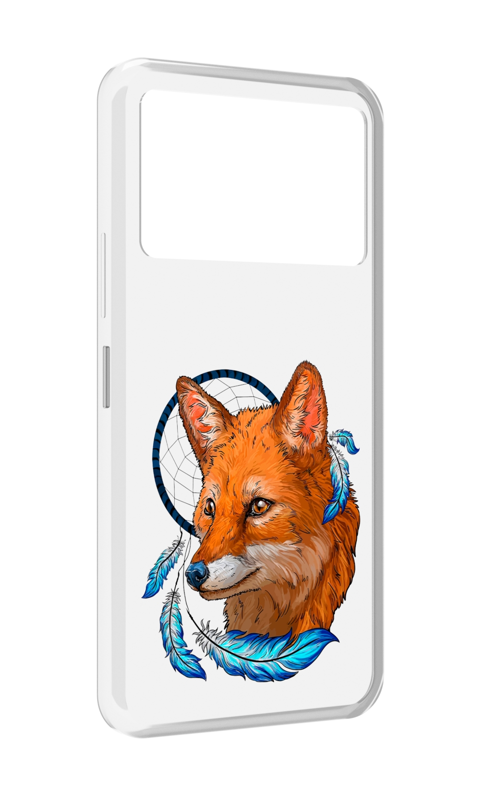 

Чехол MyPads лиса и ловец снов для Infinix NOTE 12 VIP (X672), Прозрачный, Tocco