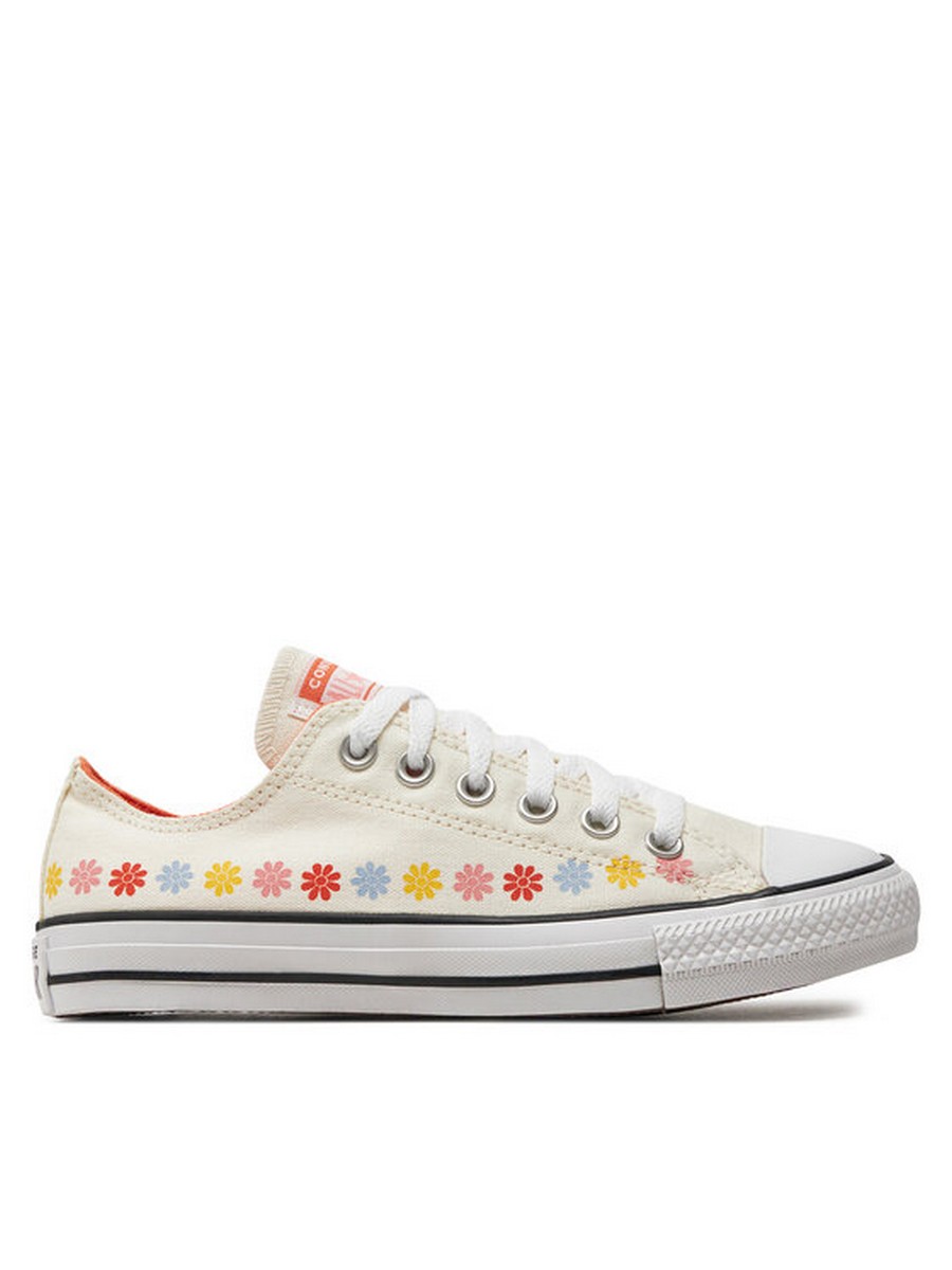 Кеды женские Converse Chuck Taylor All Star Floral A08107C бежевые 37 EU бежевый