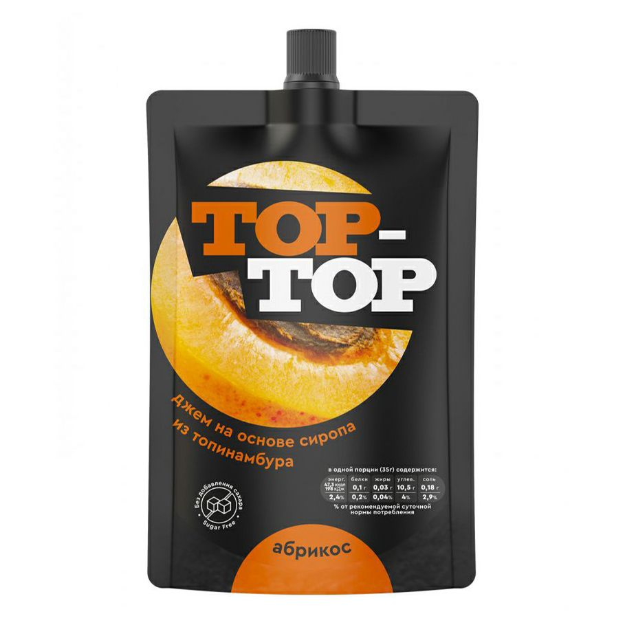 

Джем Mr. Djemius Zero Top-Top Абрикос на основе сиропа топинамбура 200 г