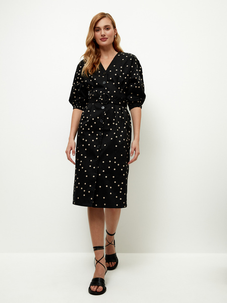 

Платье женское ZARINA 2264034534-230 черное XL, 2264034534-230