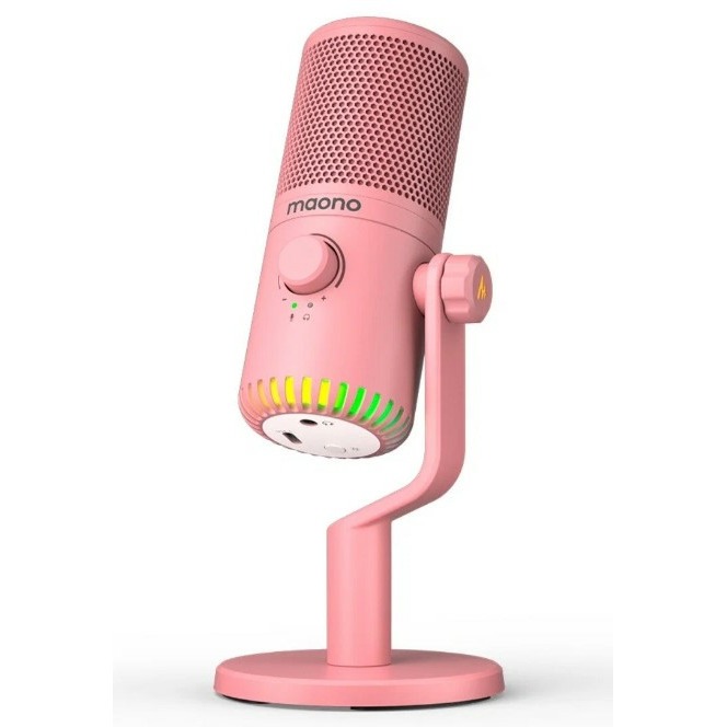 

Микрофон MAONO DM30 розовый, DM30