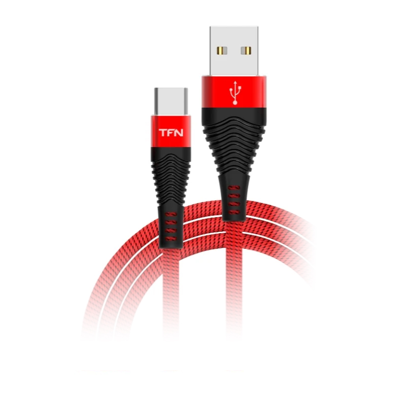 Кабель TFN Forza USB Type-C 1.0 m (красный)